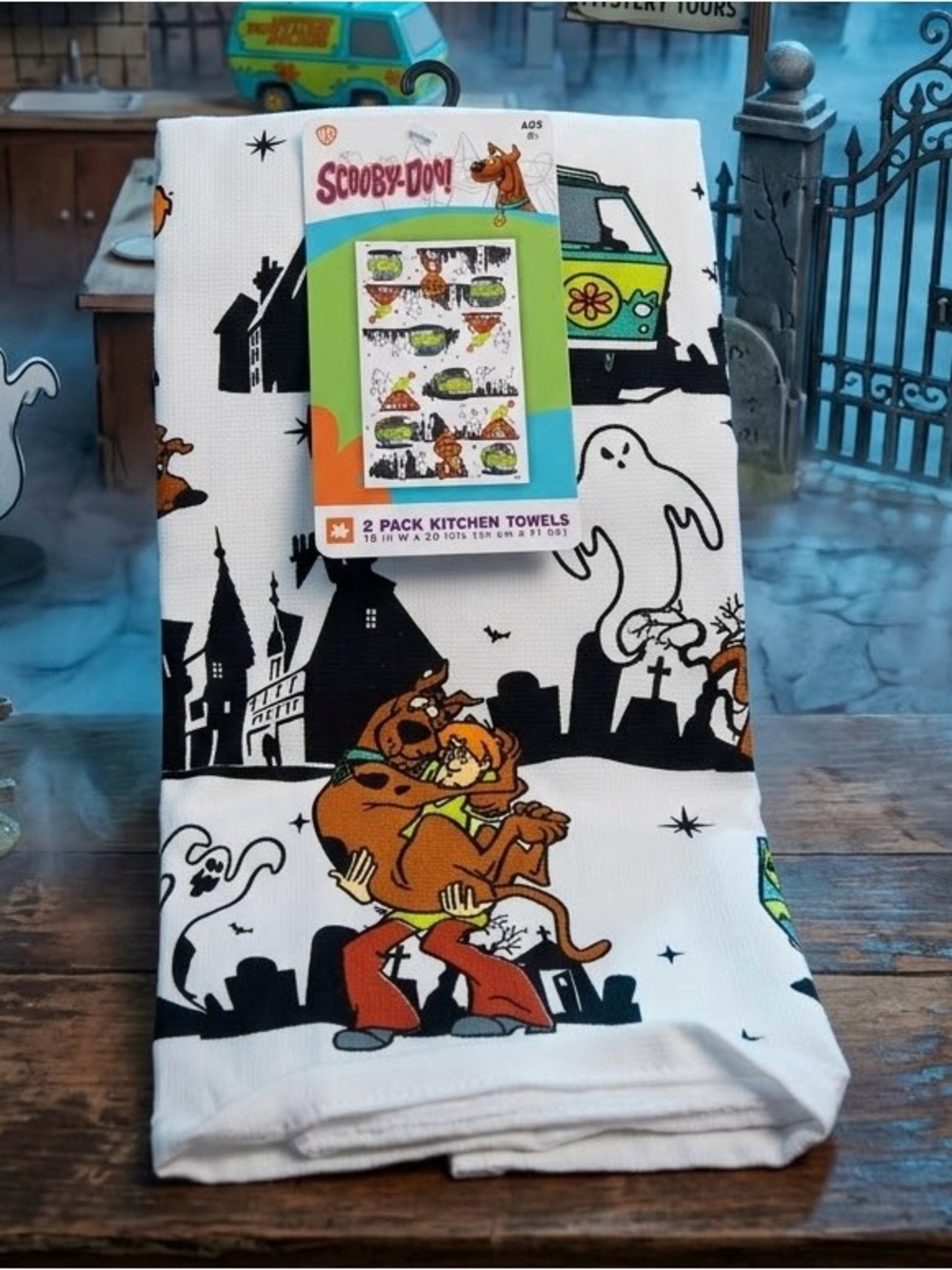 Scooby Doo Kitchen towels pack of two